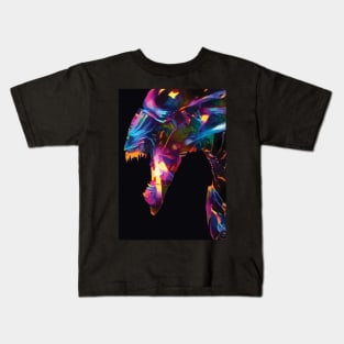 Neon Alien Kids T-Shirt